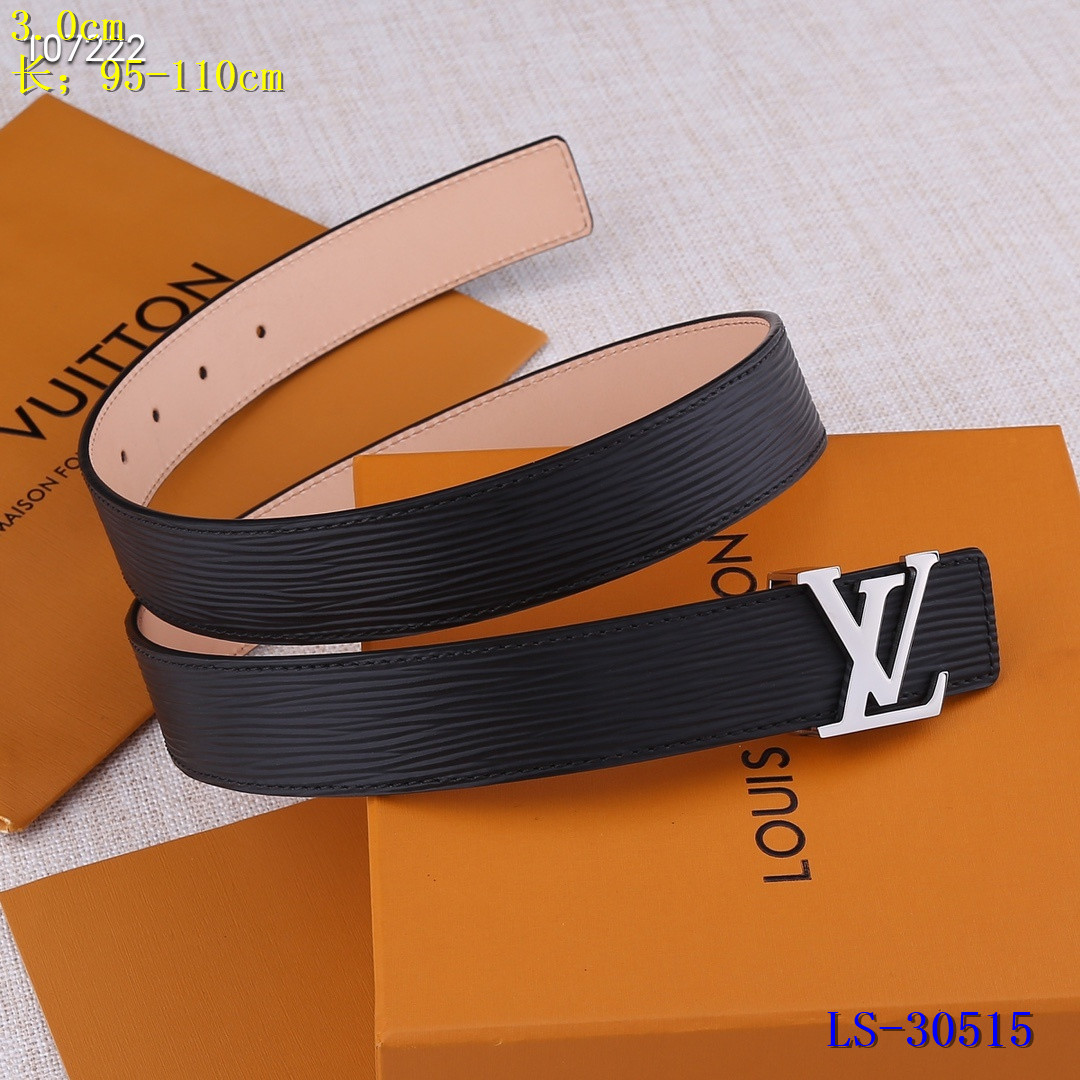 LV Belts 3.0 cm Width 130